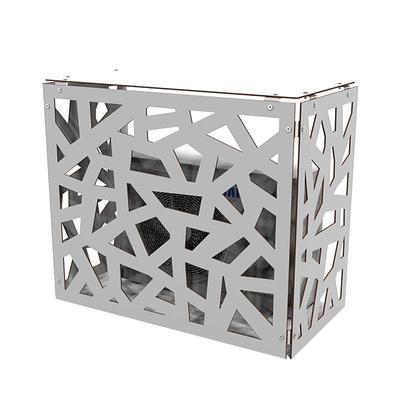 Outdoor Decorative Aluminum Air Conditioner Cover For Buildings